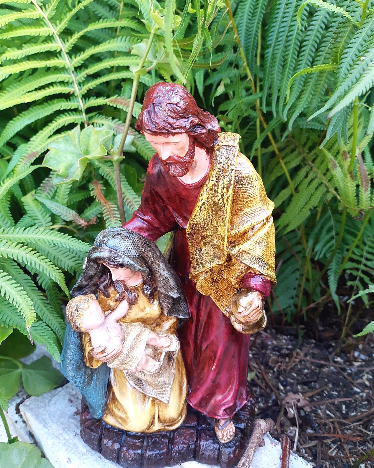 Pesebre familia